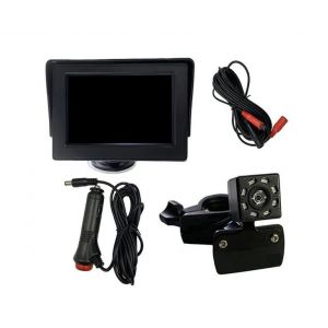 Cam&eacute;ra De R&eacute;troviseur Pour Si&egrave;ge Auto Avec Vision Nocturne Et Rotation &Agrave; 360 Degr&eacute;s Pour La Surveillance De B&eacute;b&eacute; - Neuf