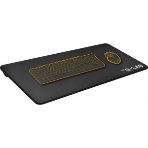 NouvelHorizonstore-THE G-LAB K-Board CADMIUM Plateau pour Ordinateur Portable avec Coussin XXL, Id&iquest;&iquest;al Home Office/Gaming pour Lit ou Canap&iquest;&iquest;, Support pour Ordinateur Portable 13&iexcl;&plusmn;-19&iexcl;&plusmn;, Lapdesk Extra La - Neuf