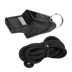 Sifflet D'arbitre Sifflet Sonore Portable Robuste,Durable,Retentissant Et Net Pour Les Comp&eacute;titions Et Les Sportsnoir - Neuf