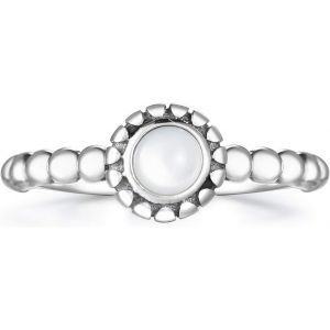 Kal-Bague Argent Pour Femme, Bagues Ouvertes R&eacute;glable En Argent 925 Pour Femme Homme - Neuf