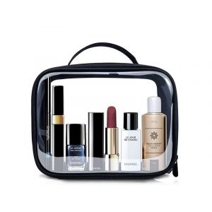Ensemble de 3 trousses de toilette de voyage - Organisateur de maquillage et de cosm&eacute;tiques pour le rangement des articles de toilette - Neuf