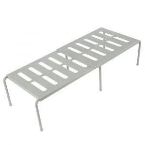 Étagère À Chaussures Abs,Cintre À Chaussures Extensible,Étagère Permettant De Gagner De L'Espace,Support De Rangement Télescopique,Organisateur D'Armoire De Cuisine Domestique.Grey. - Neuf