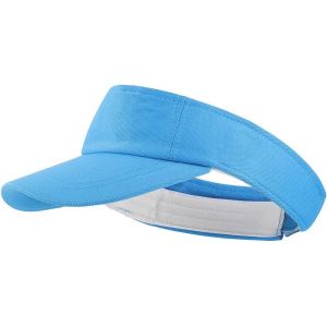 Kalanka-Casquette Visière Femme Homme Anti-Uv Visiere Soleil Unisexe Réglable Sport Cap Pour Golf Tennis Running Baseball - Neuf