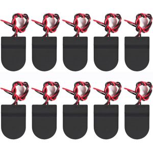 CHECARZHN--NO1-Lot De 10 Supports De Piles Cr2032 - 1 X 3 V - Avec Interrupteur Marche/Arrêt - Noir - Neuf