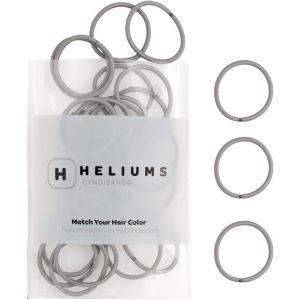 Petits &Eacute;lastiques Cheveux - Noir - 2,5 Cm, 2 Mm Pour Cheveux Fins Et Enfants -Convient Pour Queue De Cheval Avec Des Coloris Neutres - Lot De 48 - Neuf