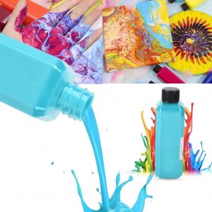Pigment liquide pour peinture cellulaire, 100 ml, pour enfants, a faire soi-meme (vert pierre bleue) - Neuf