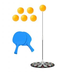 Ensemble D'appareils D'entra&icirc;nement De Tennis De Table Appareil D'entra&icirc;nement De Fitness Jeu D'entra&icirc;nement De La Vue Equipement D'entra&icirc;nement A Tige Souple Elastique Entra&icirc;neur De Tennis De Table - Neuf