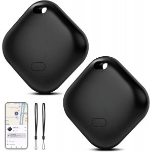 MEVRONISSHOP-Lot de 2 trackers GPS Android, Smart Tag Android, compatibles avec l'application Google &laquo; Find My Device &raquo; (uniquement and-roid) pour valises, sacs &agrave; dos, portefeuilles et sacs - Neuf