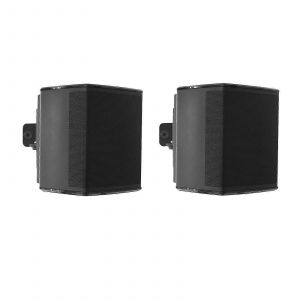 Lot de 2 supports muraux noirs pour enceintes surround sans fil Bose Virtually Invisible 300 - Neuf