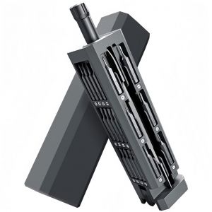 Mini tournevis &eacute;lectrique avec 44 embouts magn&eacute;tiques pour l'&eacute;lectronique - Neuf