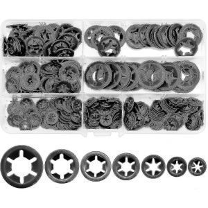 340 pcs rondelles de blocage kit de rondelles de blocage starlock fixation de roulement M3 M4 - Neuf