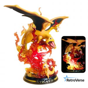 Figurine Pok&eacute;mon Dracaufeu Charizard 26 Cm Statue Collection 2024 - Neuf