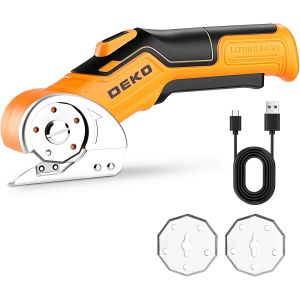 Ulteronixshop-Ciseaux Electrique Tissu Couture Professionnels 3.7V - Ciseaux Electrique Multifonction - Coupe Carton Puissant pour Tissu, Cuir, Tapis, Plastique - Neuf