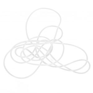 Courroie de remplacement professionnelle pour platine vinyle, courroie transparente en caoutchouc pour composant de platine vinyle 39,4 pouces - Neuf