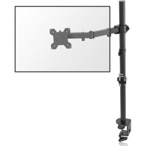 Support Ecran PC pour Écran LCD/LED 13-32 Pouces,Bras pour Moniteurs d'ordinateur avec Poteau de 80 cm,Hauteur Réglable Inclinaison et Pivotant Rotation VESA 75/100 mm jusqu'à 10kg (MD6821) - Neuf