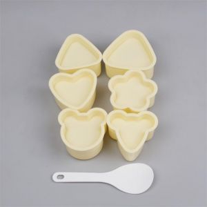 Kalanka-Moule &Agrave; Riz,Moule &Agrave; Boulettes De Riz Triangle Antihadh&eacute;sif Pour Enfants, Kit Diy Facile Avec Cuill&egrave;re &Agrave; Riz, Parfait Pour Bento Lunch Box - Neuf