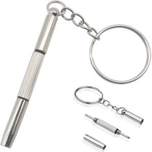 KAL-2 Pièces 3 In1 Mini Tournevis De Précision Kit,Tournevis À Lunettes Portatif,Multifonction Mini Tournevis,Tournevis Pour Lunettes Pour Lunettes,Montres,Jouets Et Téléphones Portables - Neuf