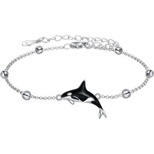 Tennis/Pierre De Lune/Lotus/Phases De Lune/&Eacute;toile/Papillon Bracelet De Cheville En Argent Sterling Raquette De Tennis Bracelet De Cheville Bijoux Sport Cadeaux Pour Femme,Homme,Fille,Gar&ccedil;on - Neuf