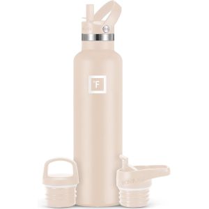 Cantine D'hydratation Pour Camping Et Randonn&eacute;e &iquest; 7,9 L/950 Ml Avec 3 Couvercles &iquest; Bouteille D'eau Isotherme Avec Paille &iquest; Double Paroi En Acier Inoxydable &iquest; Anti-Fuite, Sans Bpa &iquest; Gourde Pour Voyage - Neuf