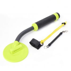 Detecteur de metaux portable HS-07, haute sensibilite, IP68, etanche, 5 metres, orange/vert - Neuf