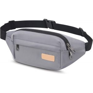 KALANKA-Sac Banane Femme Homme Multifonctionnel Sport Sacoche Ceinture Unisexe Ceinture réglable Imperméable Sacoche Ville pour Voyage Randonnée Loisir Outdoor - Neuf