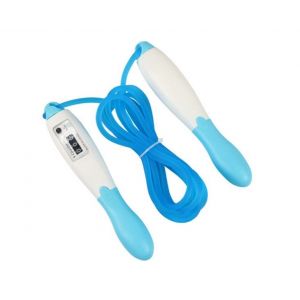 Corde &Agrave; Sauter Avec Compteur Num&eacute;rique - R&eacute;glable, Sans Fil, Portable, Durable, Adapt&eacute;e &Agrave; Tous Les Niveaux De Forme Physique - Neuf