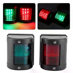 Paire De Lampe De Signalisation Ip66 Rouge Vert 12v Led Lumi&egrave;re D'avertissement De Navigation Pour Accessoires De Yacht De Bateau Marin - Neuf