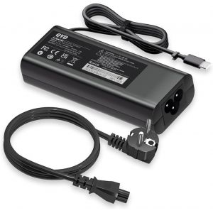 Chargeur 65W Compatible Avec Dell Xps 13 9370 9350 9360 9365 9380 Xps 12 9250,Dell Latitude 7370 7380 7390 7480 7490 7420 5280 5420 5540 5520 2Yk0F Type-C Alimentation Adaptateur - Neuf