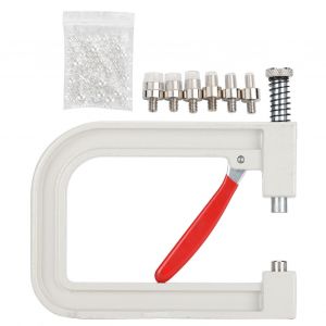 Machine a sertir les perles, fixation de perles, ensemble d'outils a griffes pour perles non poreuses, fournitures de bricolage - Neuf