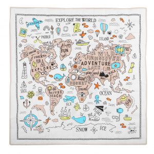 Tapis De Jeu Doux Double Face Pour Bebe, Tapis D'aventure Pour Ramper Et Tout-Petit - Neuf