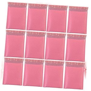 Lot De 50 Sacs Postaux Roses &Agrave; Coussin D'air, Auto-Scellants, (20x15cm) - Neuf