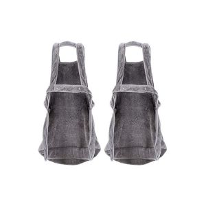 Lot De 2 Sacs De Couchage Tablier De Transport Pour Petits Chiens Et Chats Avec Poche - Neuf