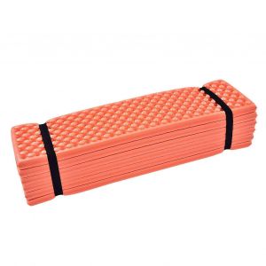 Tapis De Camping En Mousse En Plein Air Tente De Plage Pliante Matelas Imperm&eacute;able &Agrave; L'eau (Orange) - Neuf