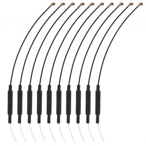 XYONG Lot de 10 antennes internes Wi-Fi sans fil 2,4 GHz en laiton, stabilisation du signal a gain eleve, antenne integree de 1 generation IPEX - Neuf