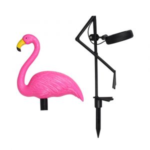 Lampe Solaire Étanche Flamant Rose,Piquet De Jardin,Décoration De Cour,Extérieur,Passerelle,Pelouse- Pattern 5-D - Neuf