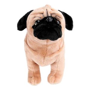 Jouets pour bébés garçons, carlin, animal en peluche, carlin, animal de compagnie, peluche, alpaga - Neuf