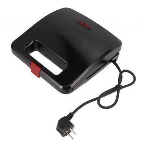 HJLIAN Grille-pain electrique 750 W en acier inoxydable avec revetement antiadhesif, presse a panini pour gaufres, steaks, prise UE 220 V-240 V - Neuf