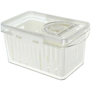Boîte De Rangement Pour Réfrigérateur Boîte D'égouttage Boîte De Rangement Pour Aliments De Cuisine Organisateur De Réfrigérateur - Neuf