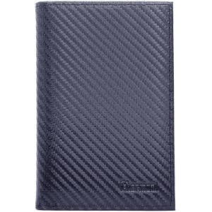 NSIECD-- Grande Portefeuille - Classique - Homme - Porte Carte, Papier Voiture, Porte Monnaie - compl&egrave;te - Cuir synth&eacute;tique (Bleu Marine, 15X11cm) - Neuf