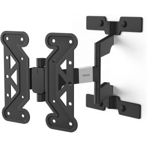 CHECARZHN--NO1-Support Mural Tv Extra Plat Inclinable Pivotant Garantie 10Ans (Tv 19 À 48 Pouces, Vesa 100 X 100 À 200 X 200, 3 Articulations, Support Extensible, Cache Cables, Chevilles Fisher & Gab - Neuf
