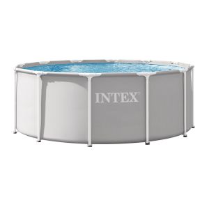 Piscine tubulaire Prism Frame ronde 3,66 x 1,22 m - Intex - Neuf