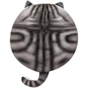 Coussin De Si&egrave;ge Rond En Peluche, Motif Chat Mignon, Pour Chaise. - Neuf
