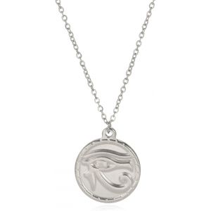 Kal-Collier De L'oeil D'horus Collier De Pendentif Égyptien Antique Les Yeux D¿Égypte Porte-Bonheur Protection D¿Amulettes Bijoux En Acier Inoxydable Pour Hommes Femmes - Neuf