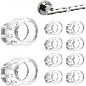 YEMAESRE-10 Protections De Poignée De Porte - Butées De Porte En Silicone Pvc - Protection Murale Pour Poignée De Porte - Protéger L'Intégrité Des Murs Et Des Meubles - Neuf