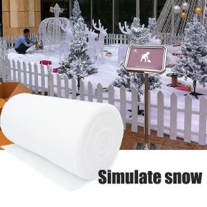 Couverture de neige artificielle en coton pour sapin de No&euml;l, d&eacute;corations de fond et jupes de sapin - Neuf