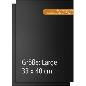 LETNERNY-Lot De 2 Tapis De Cuisson Pour Barbecue - 40 Cm X 33 Cm - Antiadhésif - Réutilisables - Sans Apfoa - Neuf
