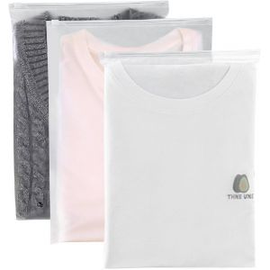 Lot De 30 Sacs &Agrave; Fermeture &Eacute;clair R&eacute;utilisables En Plastique - 30 X 40 Cm - Sac D'H&ocirc;pital Pour La Maternit&eacute;, Le Voyage, Les V&ecirc;tements, Les Voyages, Les Voyages - Organ Ur De Bagages Pour La Maison, - Neuf