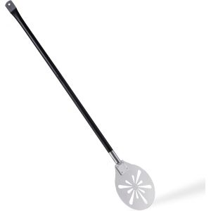 Mevronisshop-Pelle &Agrave; Pizza, 8 Pouces En Acier Inoxydable Perfor&eacute;, Ustensile En M&eacute;tal Avec Poign&eacute;e Amovible, Surface Lisse Et S&eacute;curitaire Pour Four, 8 Pouces - Neuf