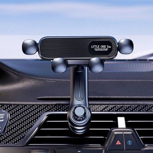 Support Téléphone Voiture,Crochet Stable & Prise Ferme,Support Grille D'aération Porte Téléphone Voiture Ventilation [Clip Amélioré&rotation 360°] Compatible Avec Smartphone/Gps 4,[Car780882] - Neuf