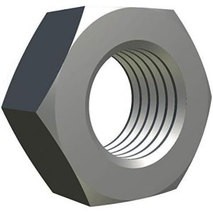 M16 Écrous hexagonaux (Pack de 10) Écrous hexagonaux Aleacion de Acero Aleado Pour Boulon Métallique Avec Fil Grossier - Neuf